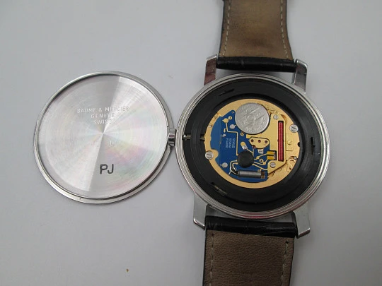 Reloj de vestir de cuarzo para caballero Baume & Mercier Classima. Acero inoxidable. Suiza