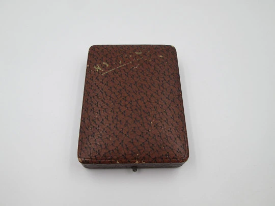 Reloj suizo lepine. Chapado en oro. Cuerda remontoir. Segundero. Estuche. 1930