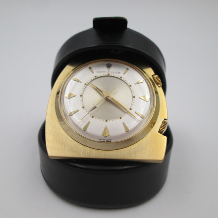 Jaeger Lecoultre Memovox Chapado Oro Alarma Estuche Cuerda El