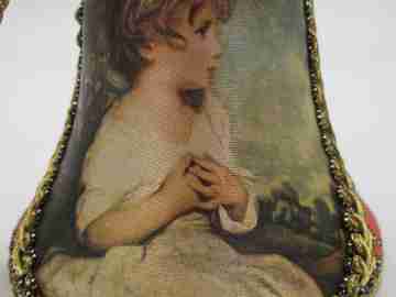 Reuge music box. Mother's Day Bell 1976. Wind up mechanism. Swiss made