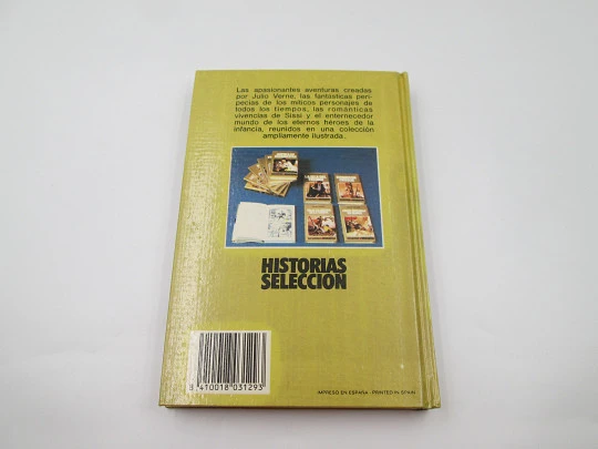 Robur, el conquistador. Julio Verne. Libro ilustrado. Historias Selección. Bruguera, 1985