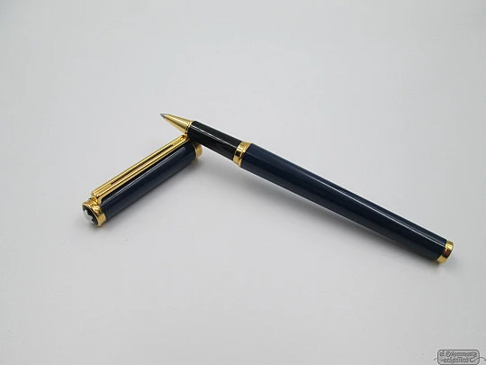 Rollerball Montblanc Noblesse Oblige. Turquoise lacquer & gold plated