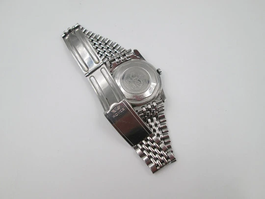 Royce. Acero inoxidable. Brazalete. Automático. Calendario. 1970. Suiza