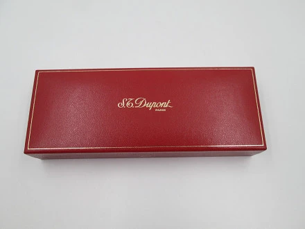 St Dupont Paris Classique Fountain Pen Gold Plated Metal | El