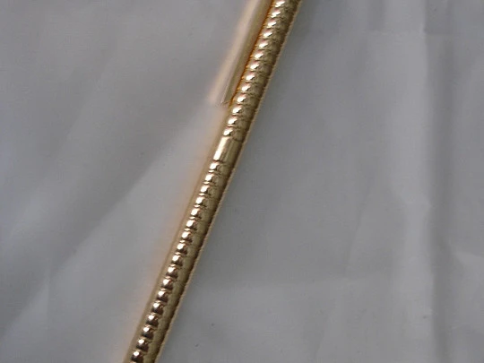 S.T. Dupont. 20 microns gold-plated. 1980's. France. Waves