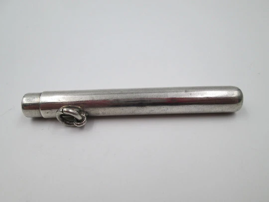 Sampson Mordan cylindrical pencil. Sterling silver. England. 1900's