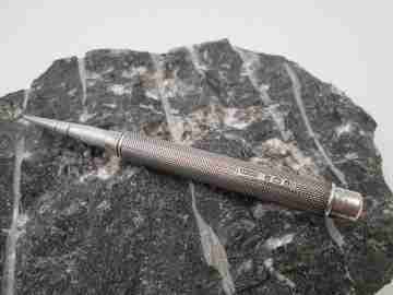 Sampson Mordan Everpoint 1843 mechanical propelling twist pencil. Sterling silver. 1900's