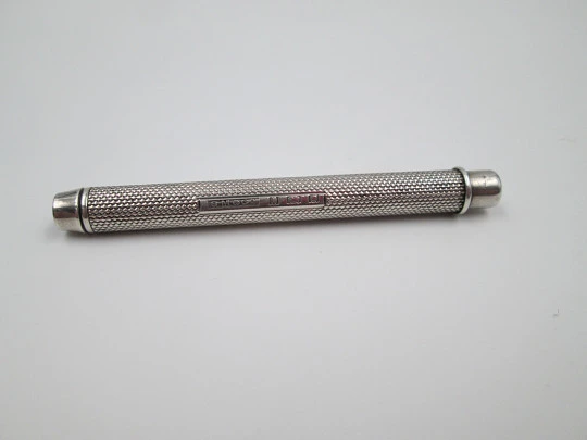 Sampson Mordan mechanical propelling pencil. Sterling silver. 1916