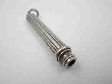 Sampson Mordan mechanical propelling twist pencil. Silver. 1890's. England