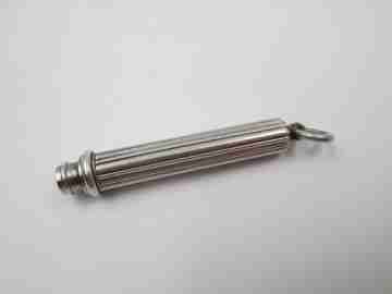 Sampson Mordan mechanical propelling twist pencil. Silver. 1890's. England