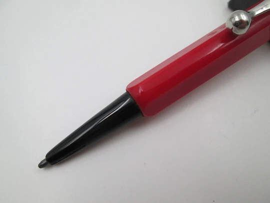 Sanavida Sevilla Laboratory mechanical pencil. Tricolor celluloid. Twist system. 1940's