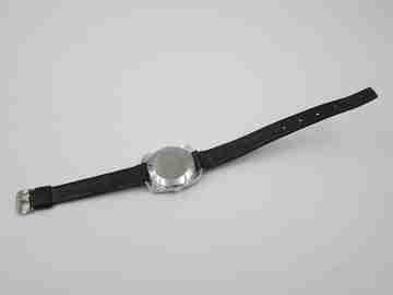 Santpi De Luxe mujer. Cuerda manual. Acero / metal. Dial bicolor. Calendario