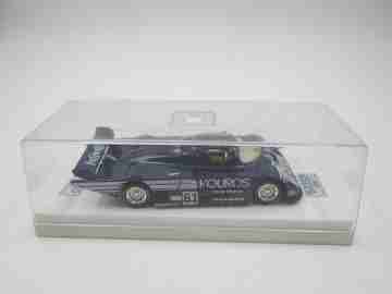 Sauber-Mercedes C8 'Kouros' miniature metal car. Original box. Hong-Kong. 1980's
