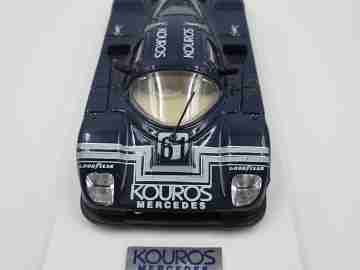 Sauber-Mercedes C8 'Kouros' miniature metal car. Original box. Hong-Kong. 1980's