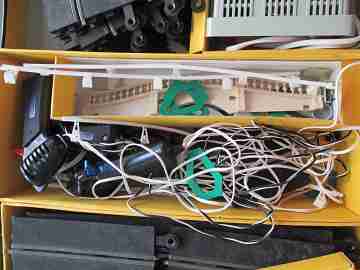 Scalextric GT Lemans 30 scale race set. Porsche 917. Exin. 1980's. Spain