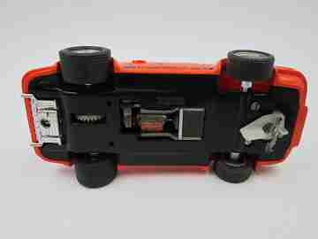 Scalextric slot car. Porsche Carrera RS. Exin. 1980's. Orange. Spain