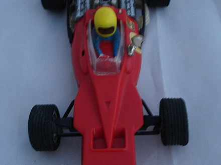 Voiture Scalextric Tyrrell Ford C-48 - Couleur Bleue, Fabrication Espagnole, Occasion
