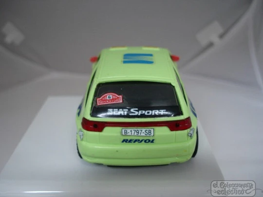 Scalextric. Coche Seat Ibiza Kit-Car. Verde. Repsol. Años 90. Tyco