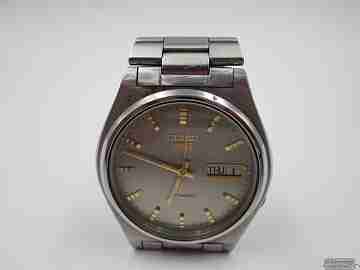 Seiko 5. Automático. Acero. Doble calendario. Armis. Años 80. Japón