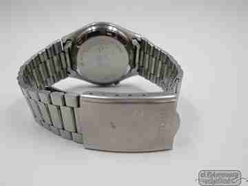Seiko 5. Automático. Acero. Doble calendario. Armis. Años 80. Japón