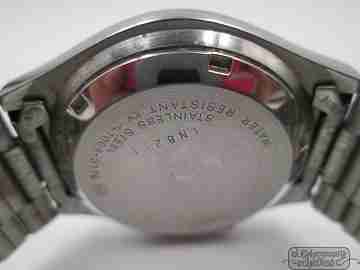 Seiko 5. Automático. Acero. Doble calendario. Armis. Años 80. Japón