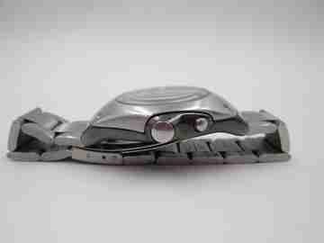 Seiko Kinetic Arctura. Uretano y acero inoxidable. Jorg Hysek. 1997. Japón