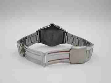 Seiko Kinetic Arctura. Uretano y acero inoxidable. Jorg Hysek. 1997. Japón