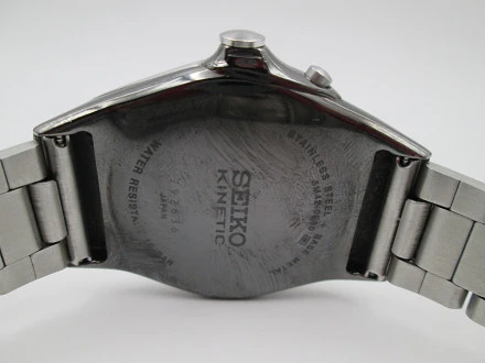 Seiko Kinetic Arctura Urethane Steel Jorg Hysek 1997 | El