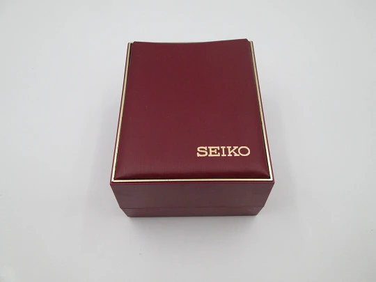 Seiko Perpetual Calendar GMT Titanium. Bracelet. Quartz. 100 meters. Box. 2003's