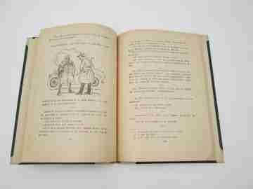 Selección de Lecturas Francesas. Jesús Guzman. Ilustraciones Blanco Lon. 1935
