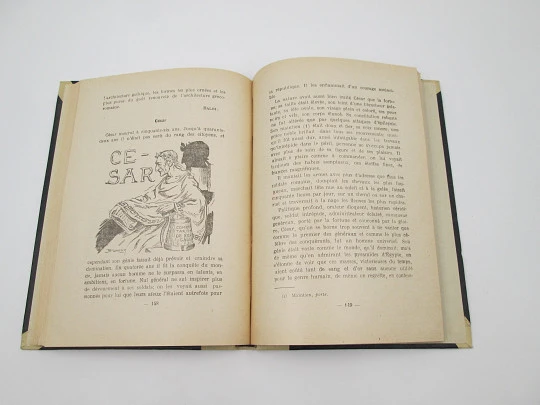 Selección de Lecturas Francesas. Jesús Guzman. Ilustraciones Blanco Lon. 1935