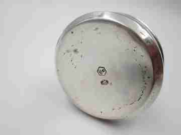 Servicio de caviar. Cinco cucharitas con base. Plata ley 925. España. 1950