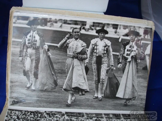 Set 10 postcards. Bullfighting. Chapresto. 1950's. Garrabella