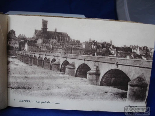 Set 24 postcards. 1905. Views of Nevers. Levy Fils publisher. France
