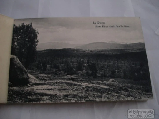 Set 30 postcards. La Granja Royal Palace. Hauser & Menet. 1900's