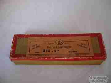 Set of 12 magic lantern slides. Original box. Johann Falk. 1910