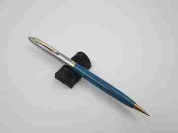 Set Sheaffer Sentinel. Estilográfica snorkel y lapicero mecánico. Caja. 1950