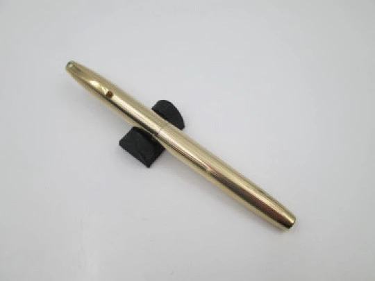 Sheaffer 777 Imperial fountain pen. 12k gold filled. Converter. 14k nib. USA. 1970's