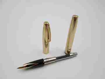 Sheaffer 777 Imperial set. 12k gold filled. Fountain pen & ballpoint. Box