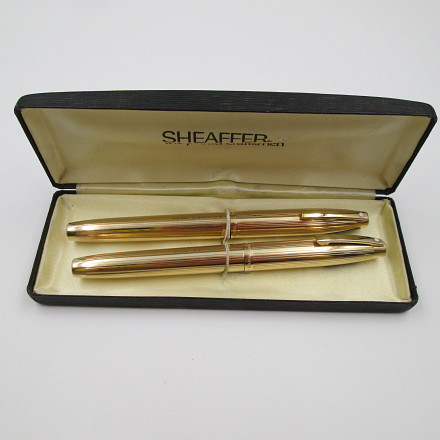 その他 fleet.dreams - baskets of gold Sheaffer Stylist 777 Fountain Pen - Gold Lined, White Dot