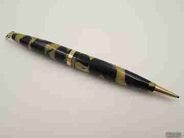 Sheaffer Balance. Celuloide crema negro. Detalles chapados. Años 30