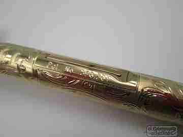 Sheaffer Balance. Limited Edition Commemorative. 23k gold plated. Lever