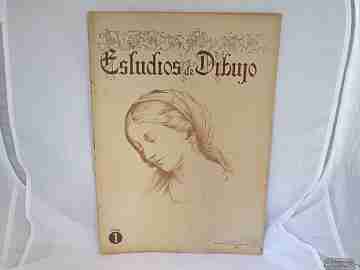 Sketchbook. 1940's. Figures. Miguel Salvatella. Barcelona
