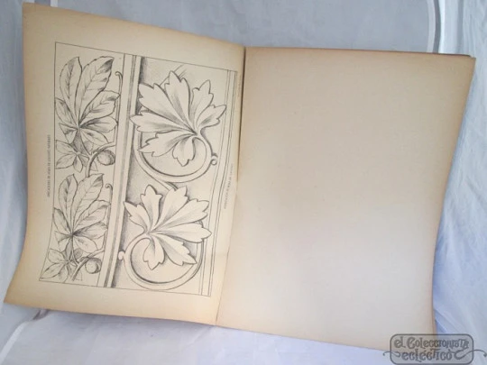 Sketchbook. 1940's. Ornament. Miguel Salvatella. Four drawings