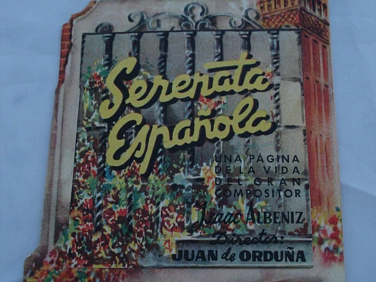 Spanish serenade. 1947. Juanita Reina. Die-cut. Double. Colour