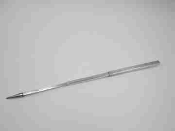 Sterling silver mechanical pencil with centimeters and inches meter. 1920's