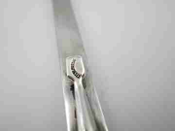 Sterling silver mechanical pencil with centimeters and inches meter. 1920's