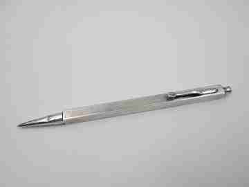 Sterling silver mechanical pencil with centimeters and inches meter. 1920's