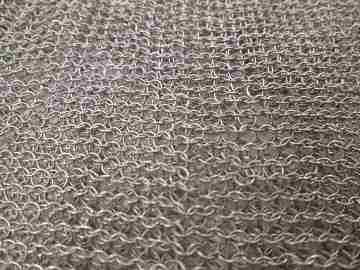 Sterling silver mesh bag. Openwork clutch frame. Flowers & geometric motifs. 1920's