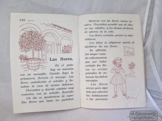 Stripes. Reading method. Ángel Rodriguez. 1968. Sánchez Rodrigo